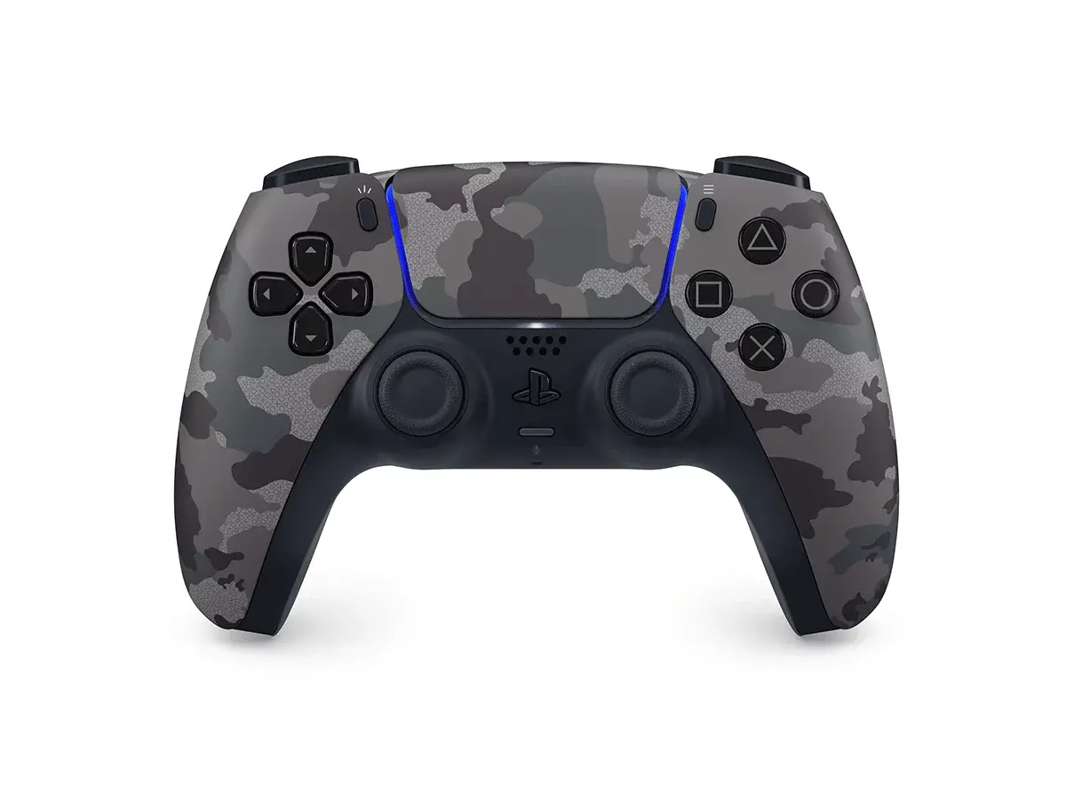 PS5 DualSense Controller — Gray Camouflage (Army)