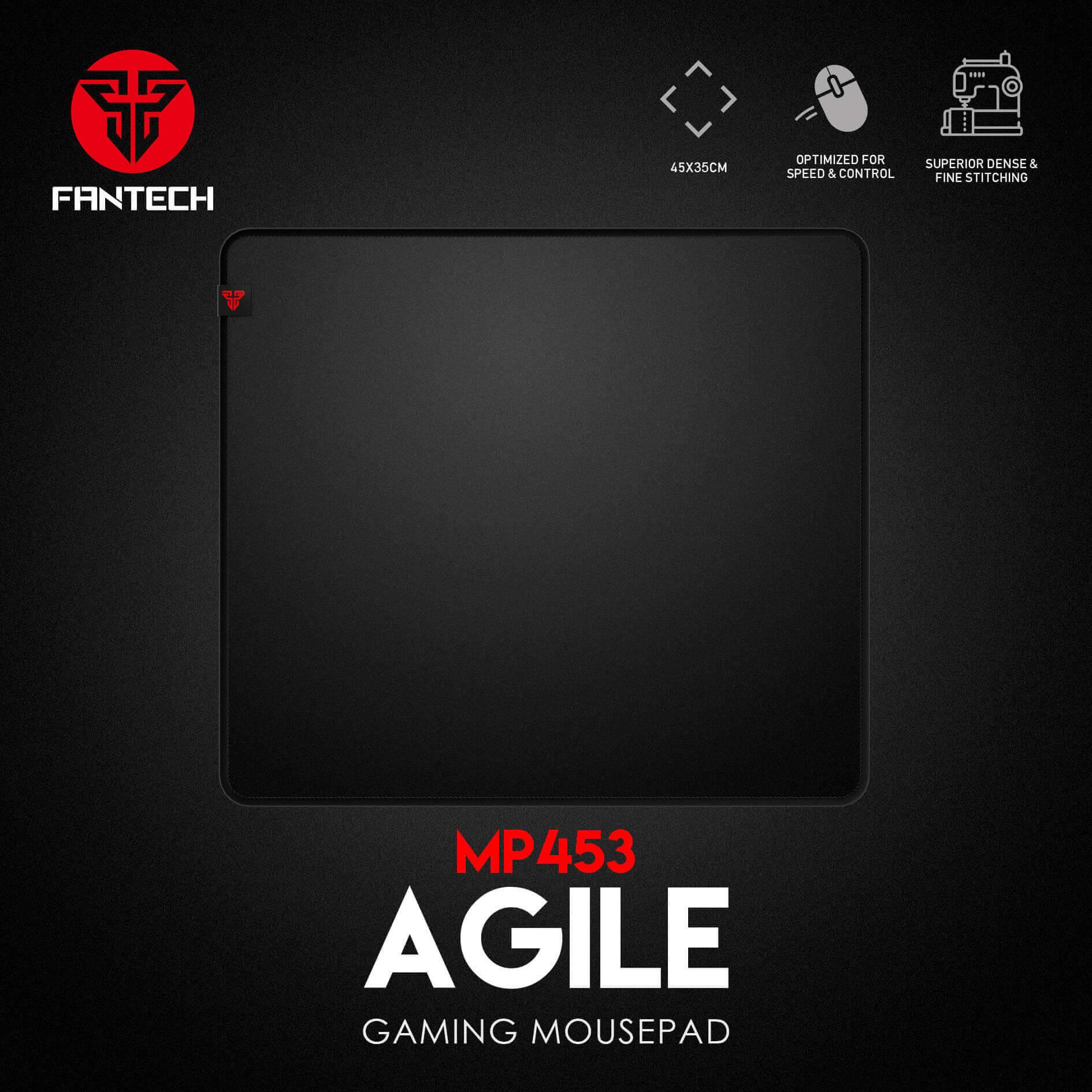 Fantech Agile MP453 Gaming Mouse Pad (450x350x4mm) - Black