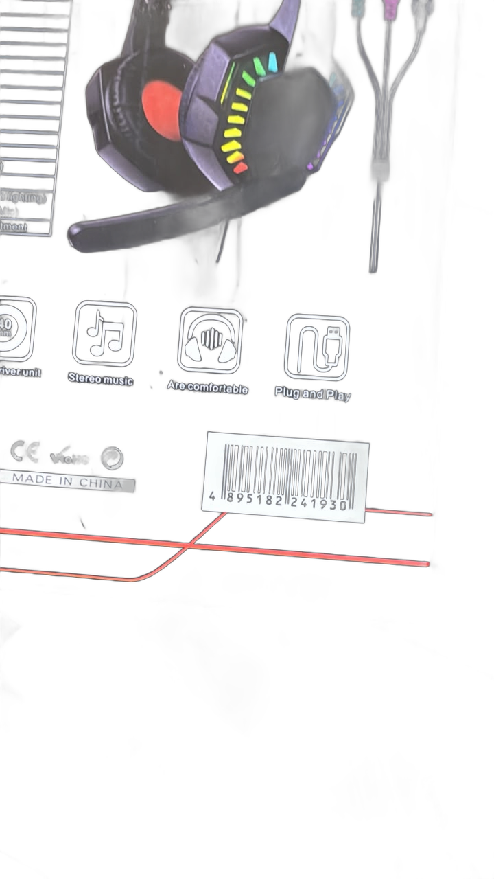 Wired RGB Gaming Headset with Microphone