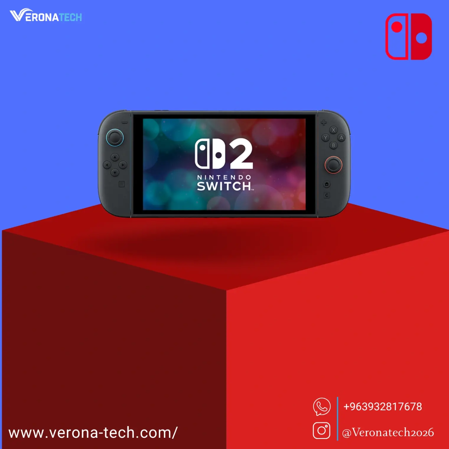 نينتندو سويتش 2 — 256GB (Nintendo Switch 2)