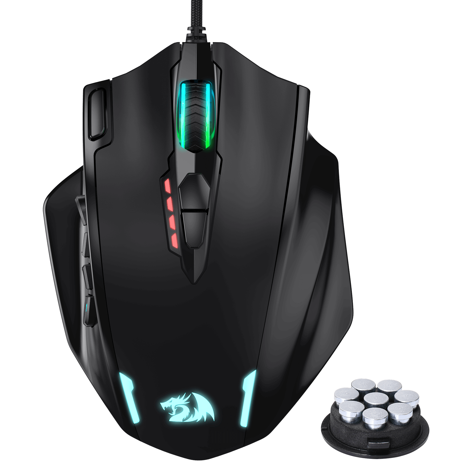Redragon M908 IMPACT RGB MMO Wired Gaming Mouse