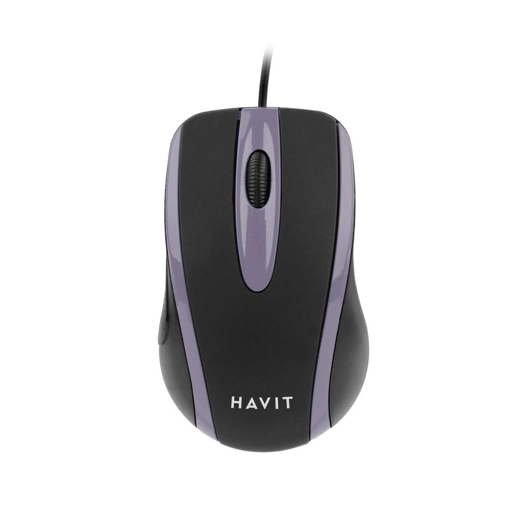 Havit HV-MS753 Wired Optical Mouse - Red