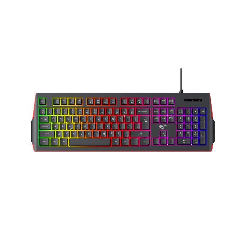 Havit KB866L (HVKB-KB866L-BR) Multi-Function Backlit Gaming Keyboard - Black