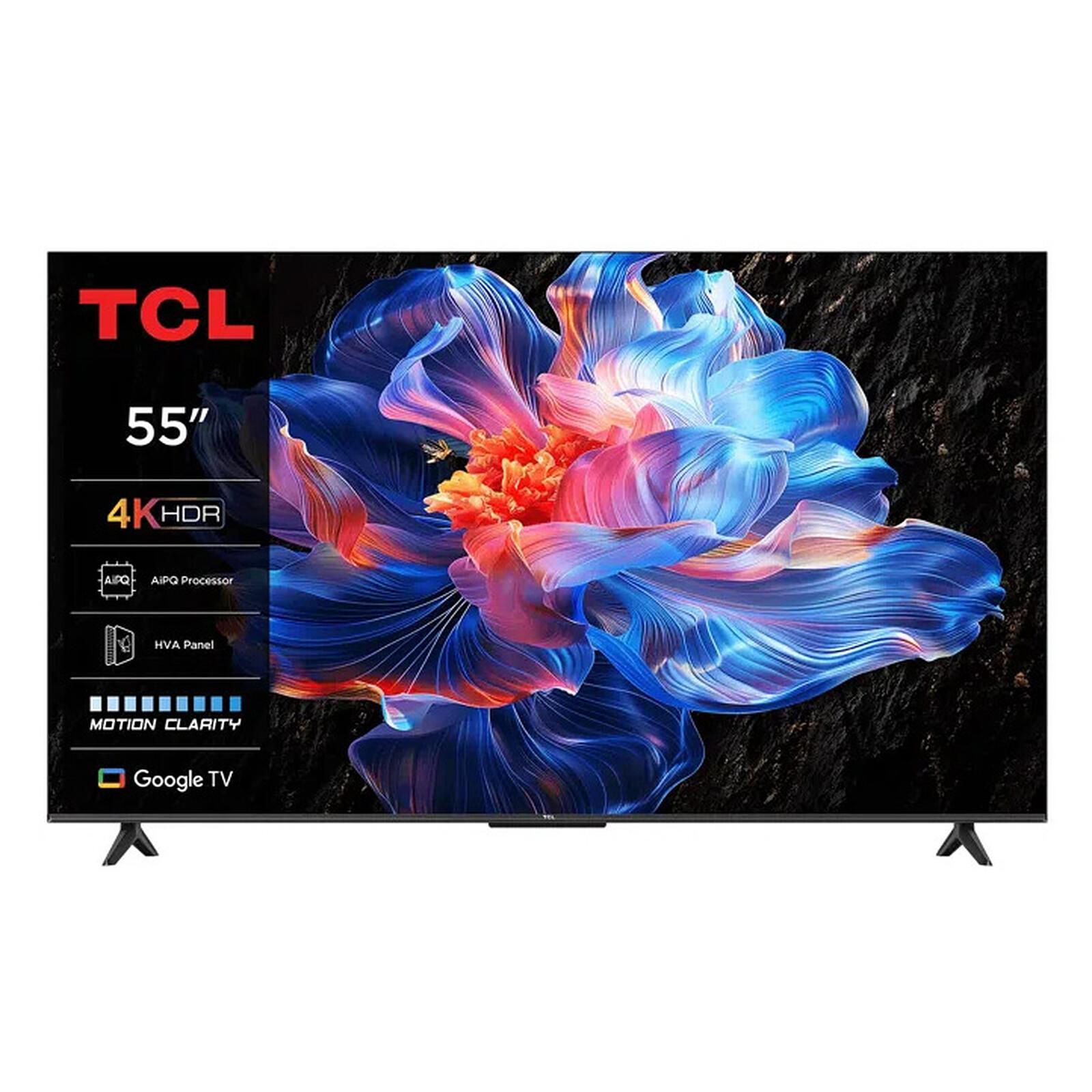 TCL 55P6K تلفزيون 55 بوصة 4K HDR Google TV