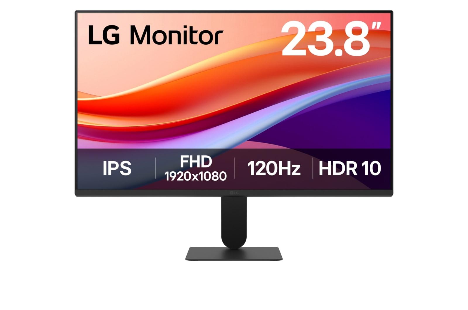 LG 24U411A-B شاشة 23.8 بوصة IPS Full HD 120Hz