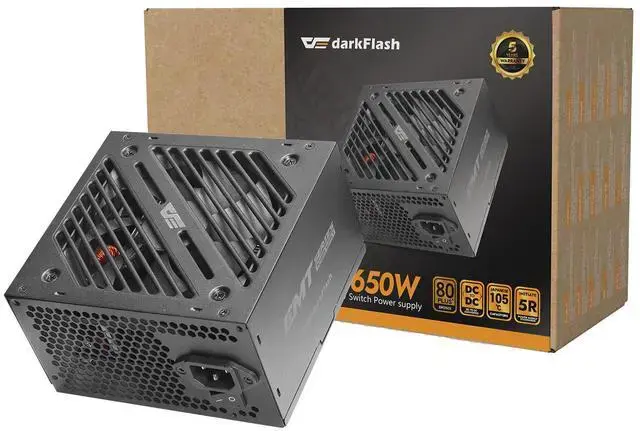 darkFlash EMT650 650W 80+ Bronze Non-Modular PSU