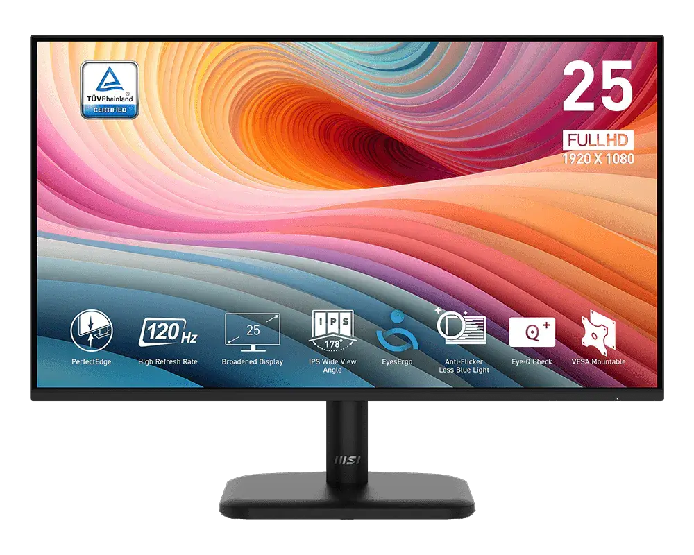 MSI PRO MP251L E2 شاشة 24.5 بوصة IPS 120Hz