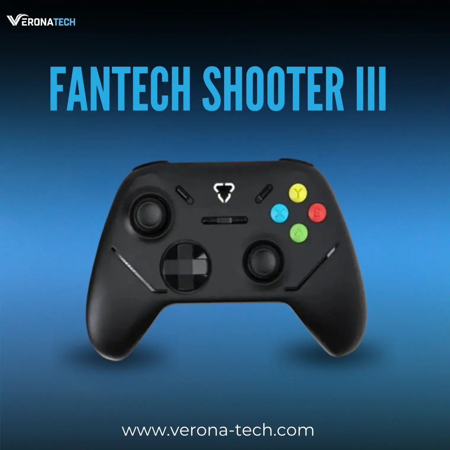 Fantech Shooter III X WGP13X Wireless Gaming Controller – Black