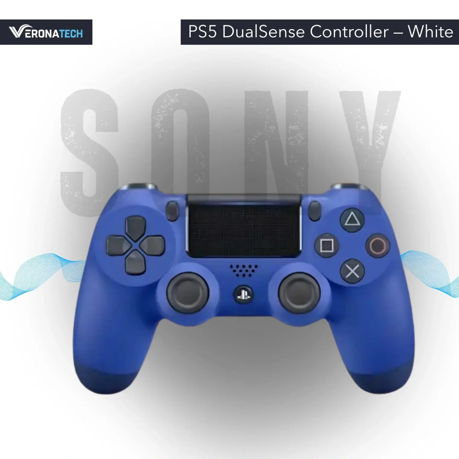 ذراع PS4 (كوبي جديد) — أزرق