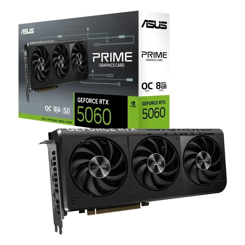ASUS Prime GeForce RTX 5060 Ti 8GB GDDR7 OC Edition (PRIME-RTX5060TI-O8G)