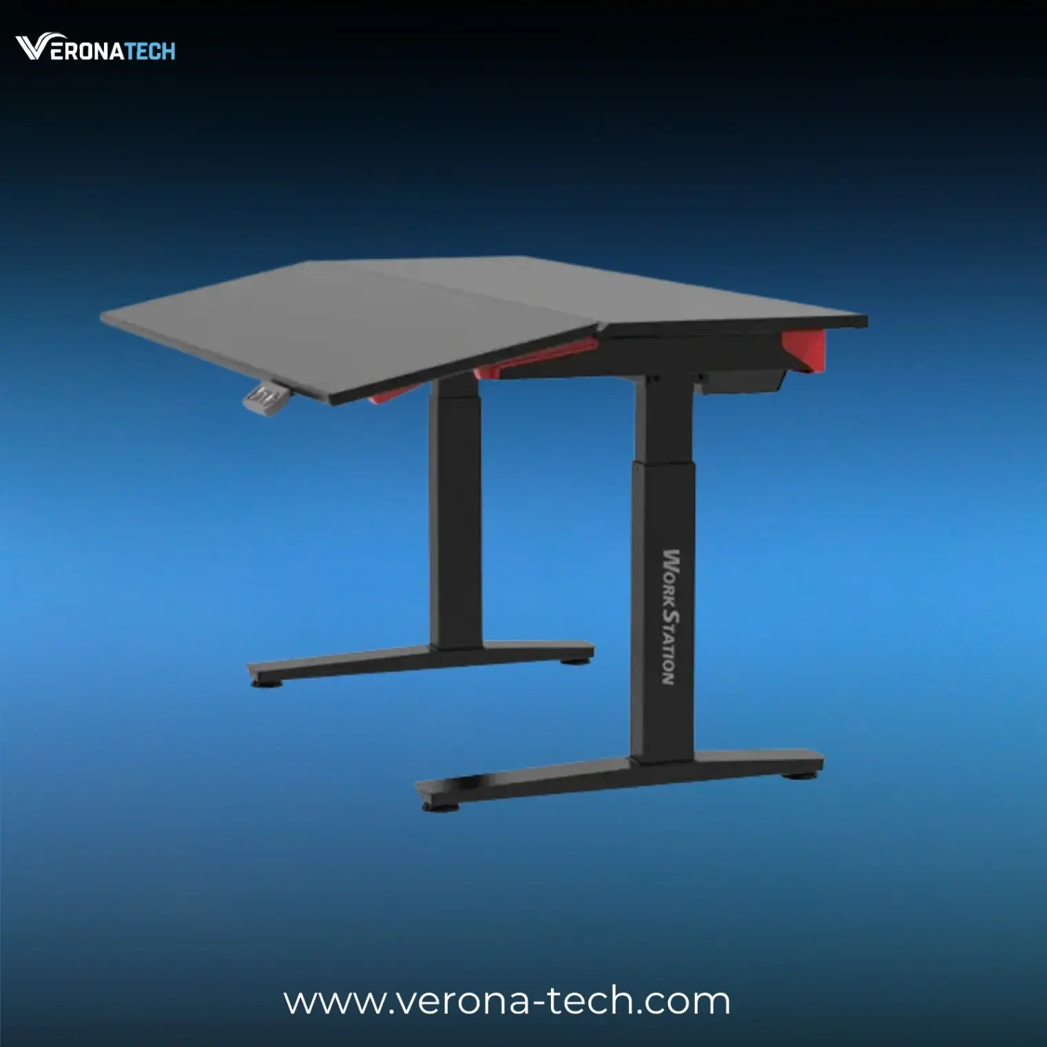 Fantech DW314 Workstation Zurich Electric Sit-Stand Adjustable Rising Magnetic Desk