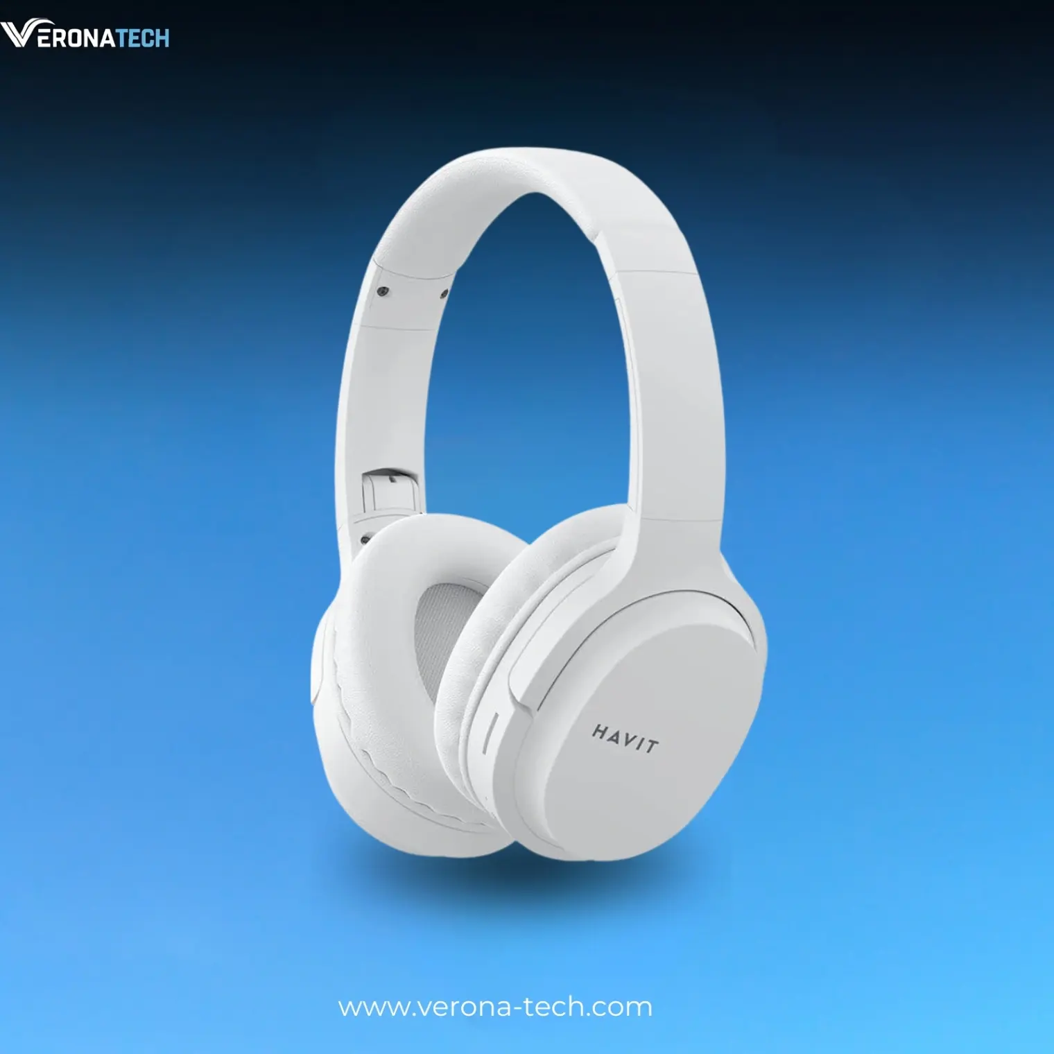 Havit i62 Wireless Bluetooth Headphones - White