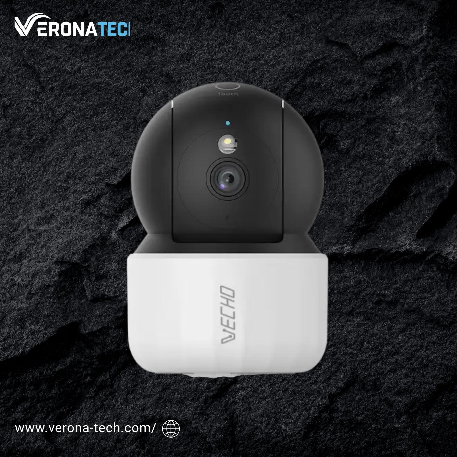 VECHO VEC-SHI3F4E-DL 3MP Indoor Pan & Tilt Wi-Fi Camera (Dual Light)