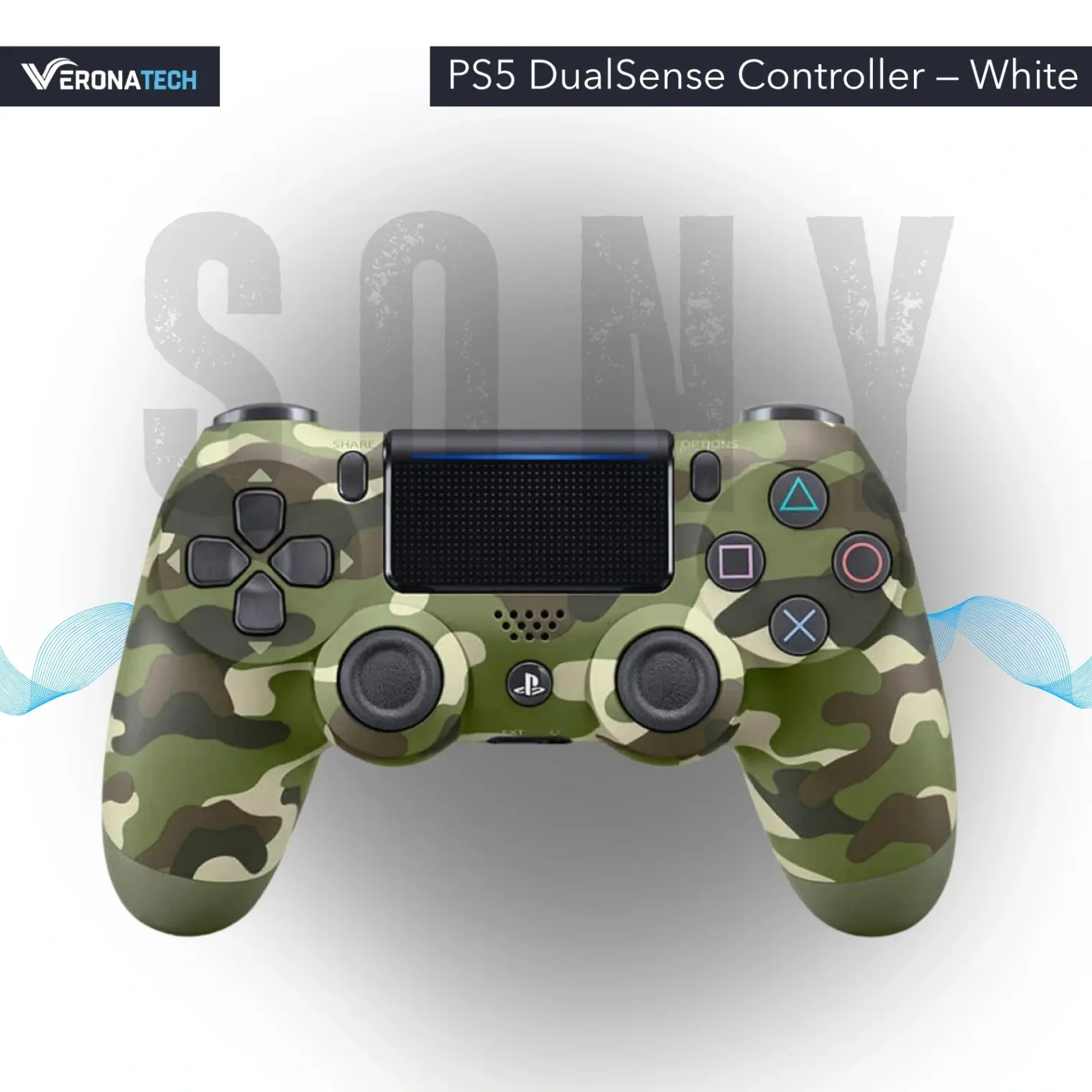 ذراع PS4 (كوبي جديد) — أخضر