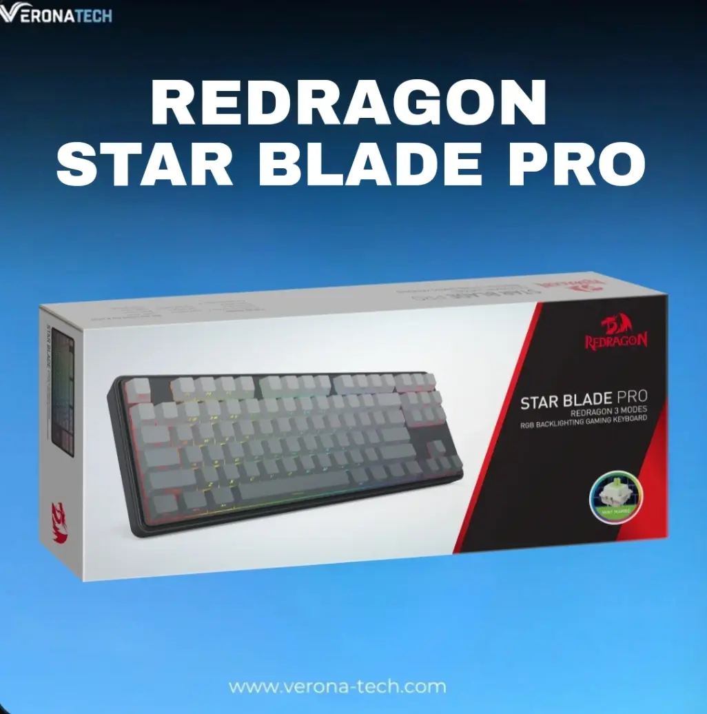 Redragon K707 PRO GB 80% Gasket RGB Gaming Keyboard,