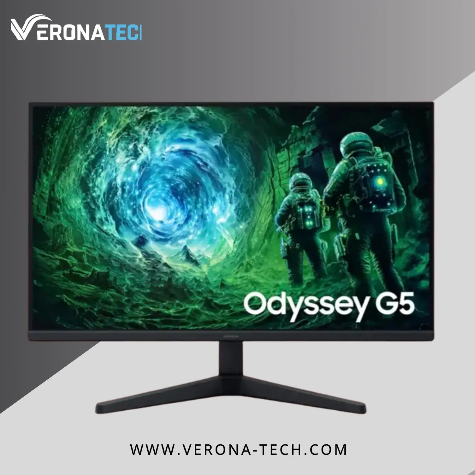 Samsung Odyssey G5 G53F شاشة ألعاب 27 بوصة QHD 200Hz (S27FG532EM)