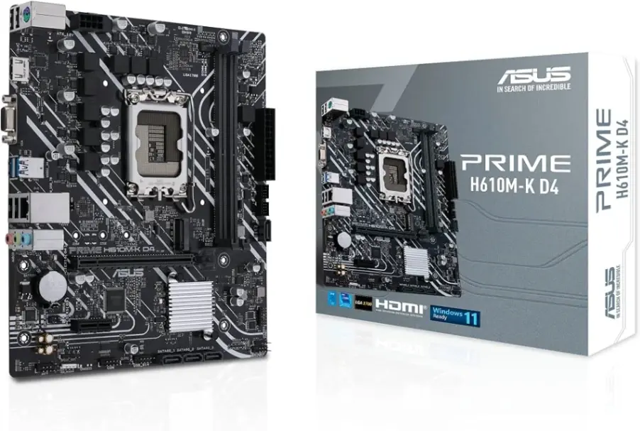 باندل ASUS PRIME H610M-K D4 + رام Samsung 16GB DDR4