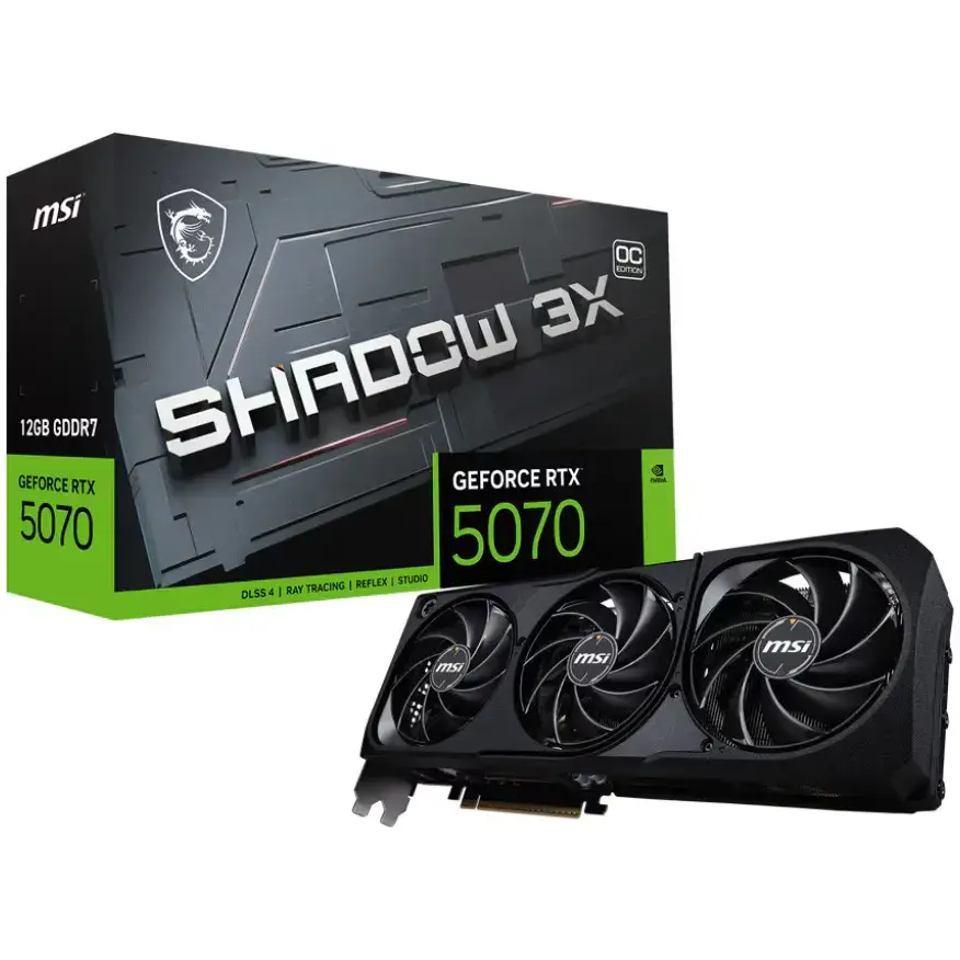MSI GeForce RTX 5070 12G SHADOW 3X OC