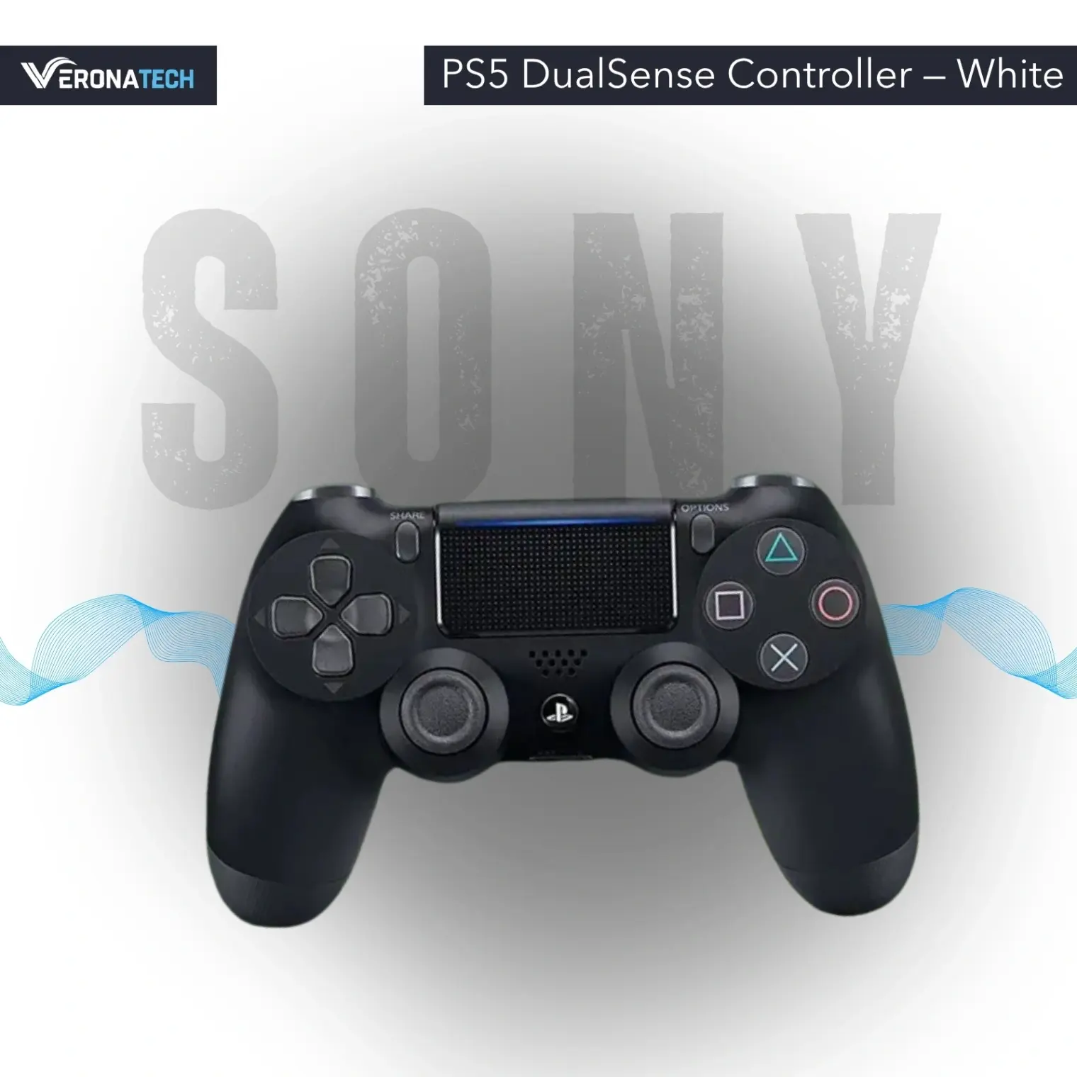 ذراع PS4 (كوبي جديد) — أسود