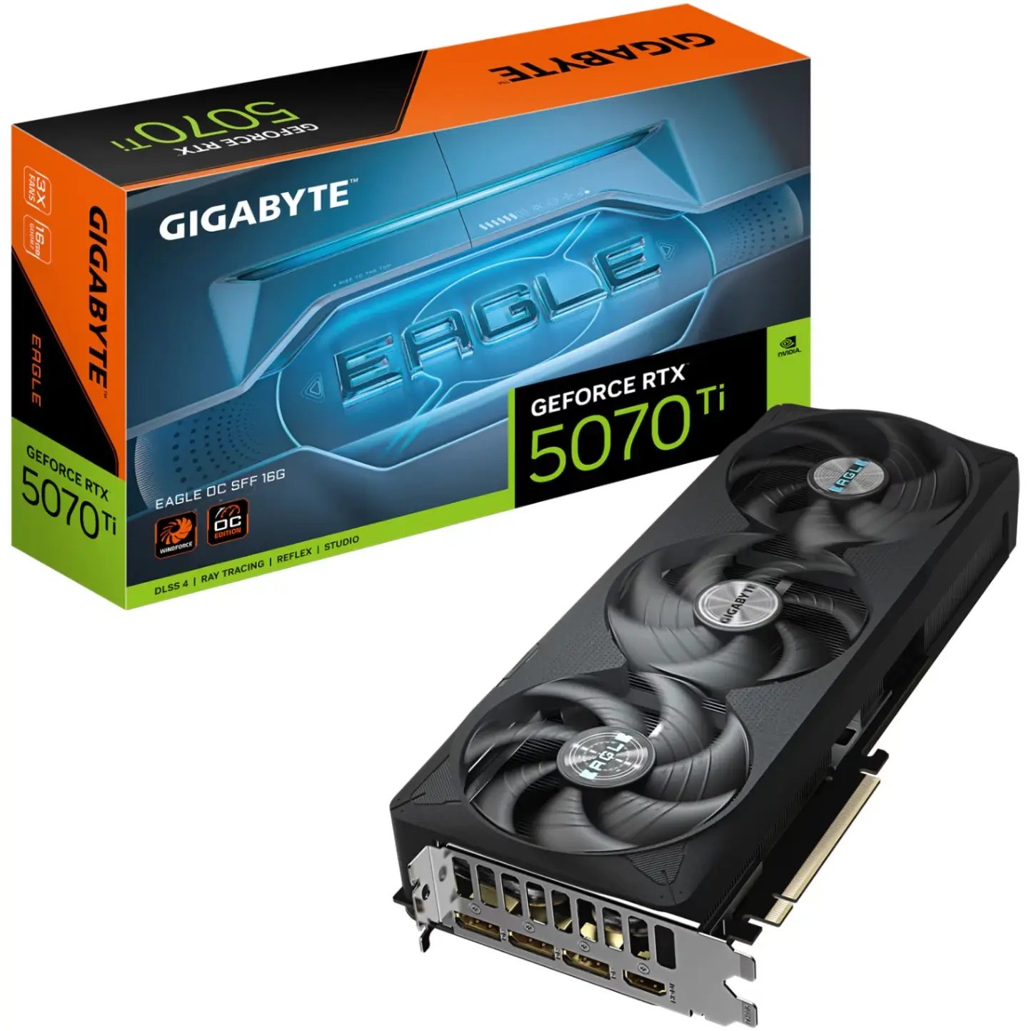Gigabyte GeForce RTX 5070 Ti EAGLE OC SFF 16G (GV-N507TEAGLE OC-16GD)