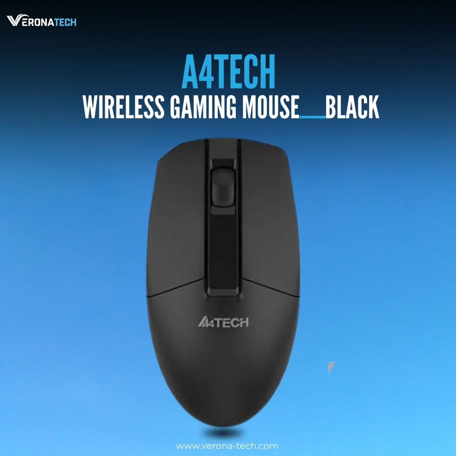 A4Tech G3-330NS V-Track Silent Wireless Mouse — أسود