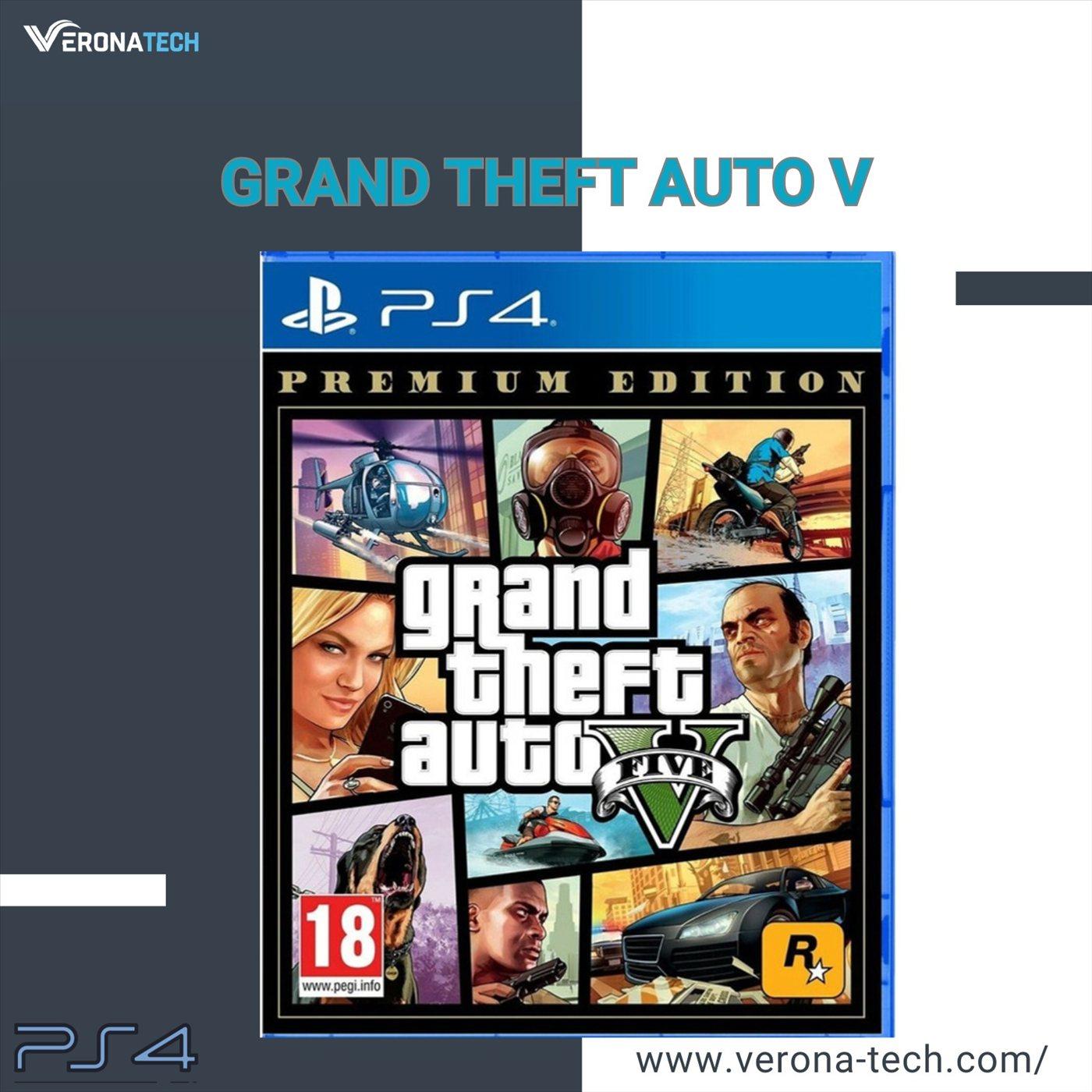 Grand Theft Auto V (Premium Edition) (PS4)