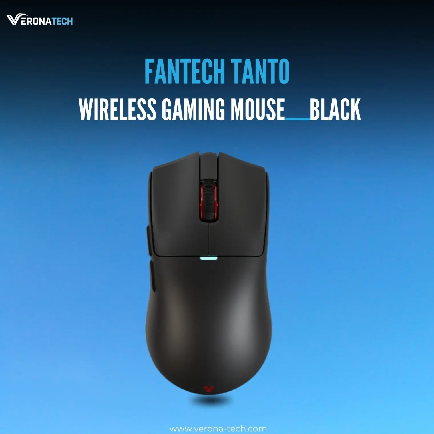 Fantech Tanto Pro WG13P Tri-Mode Wireless Gaming Mouse (8K Polling) - أسود