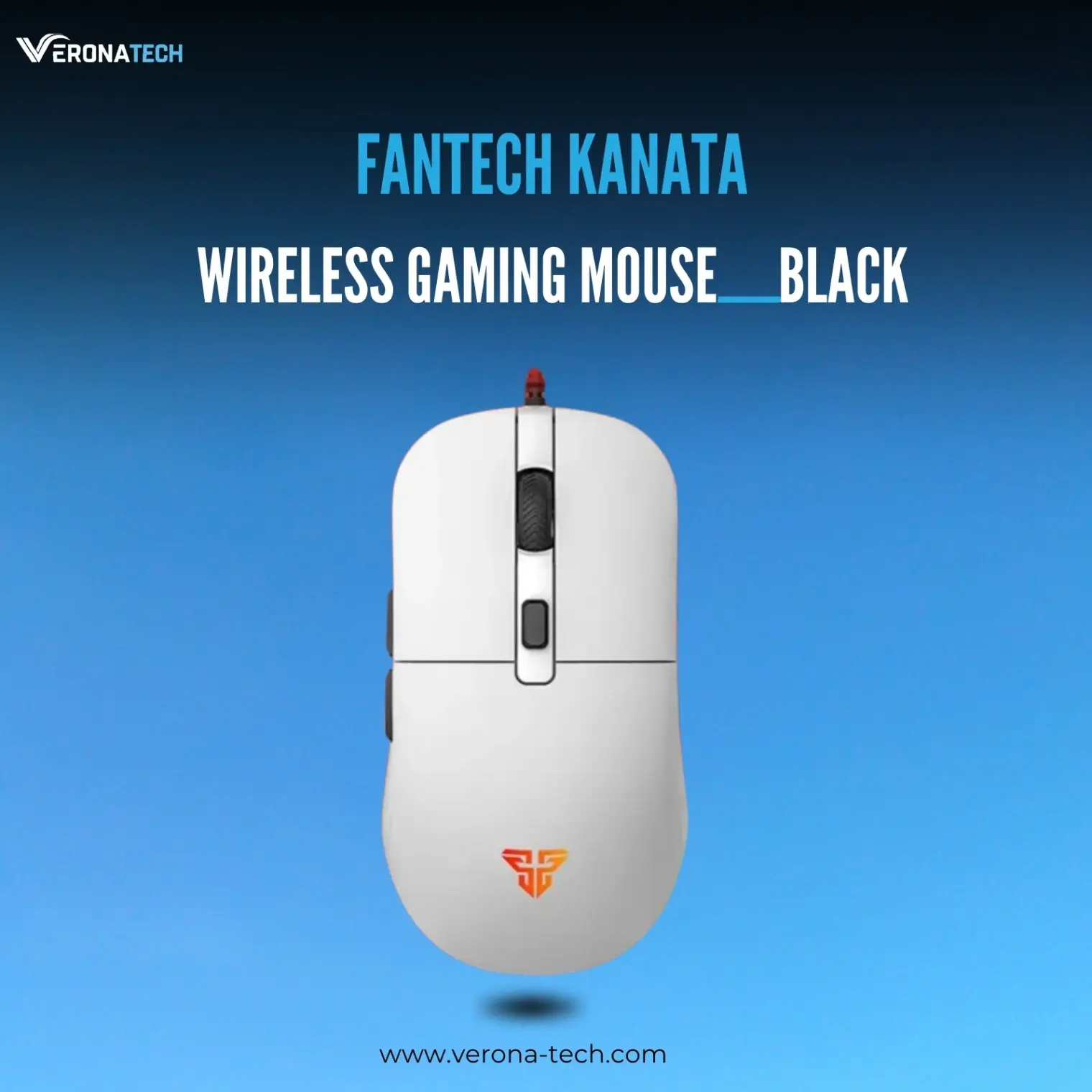 Fantech Kanata S VX9S Wired RGB Gaming Mouse - White