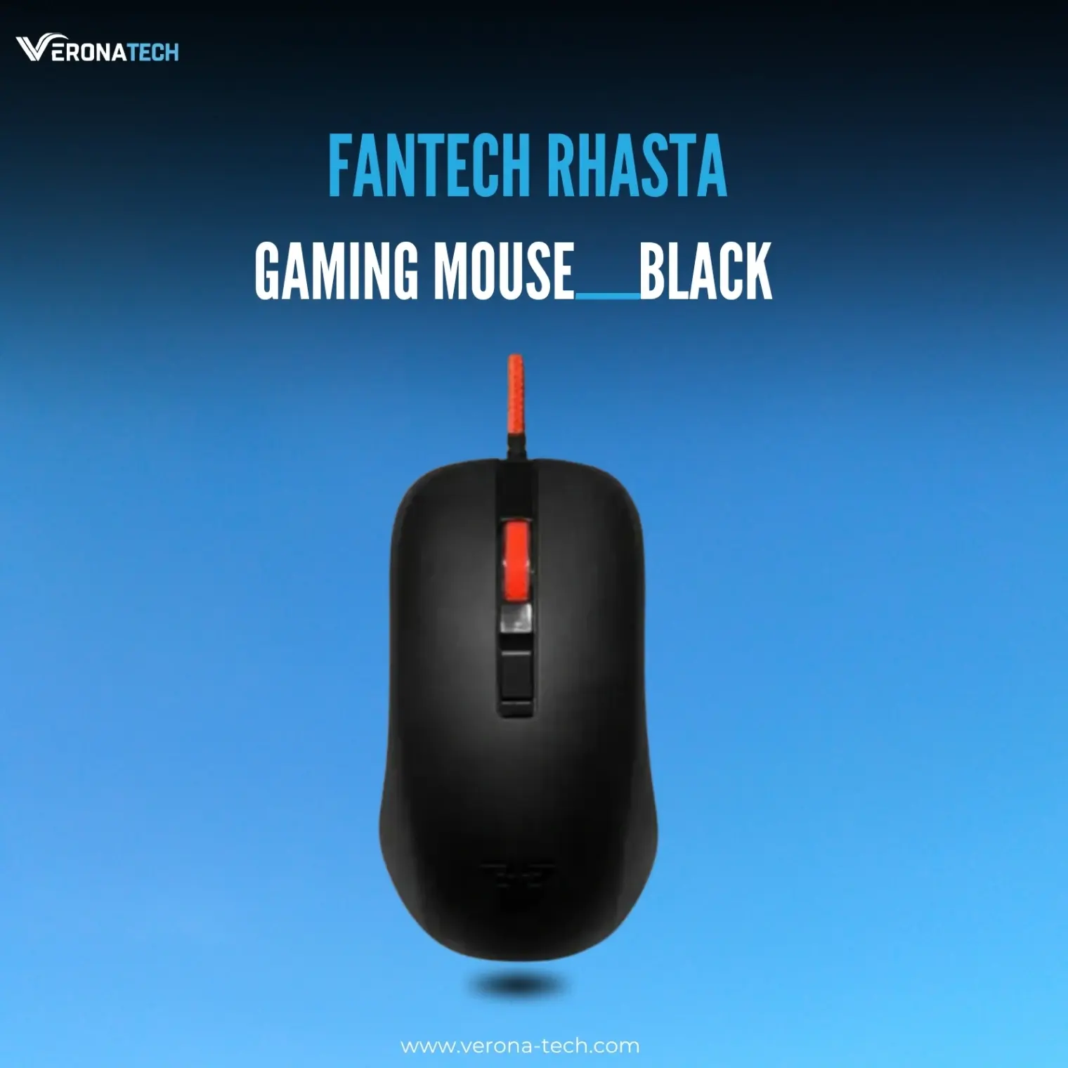 Fantech Rhasta II G13 Wired RGB Pro Gaming Mouse - Black
