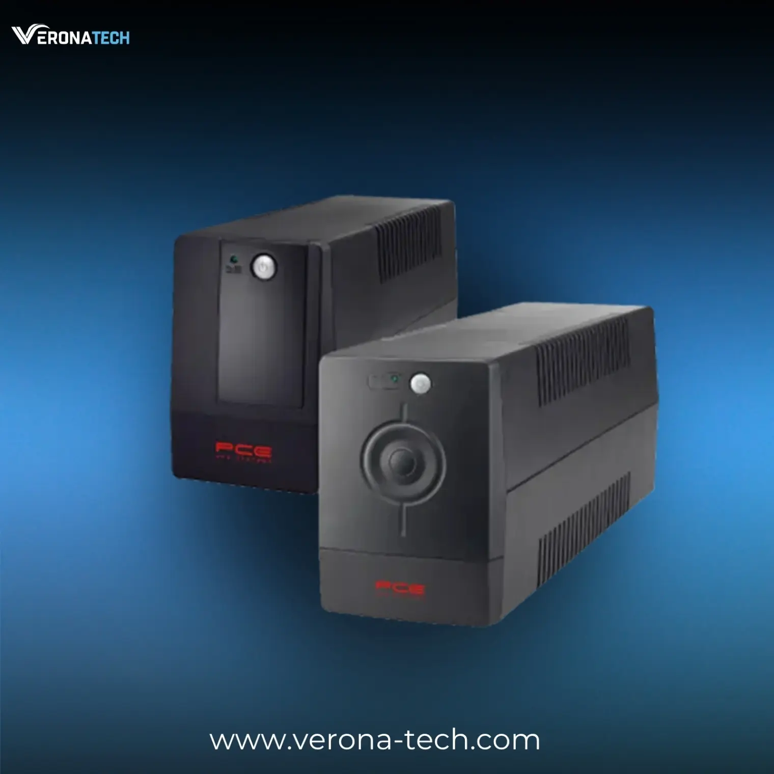 PCE UPS Systems M8-900 Line Interactive UPS 900VA / 480W