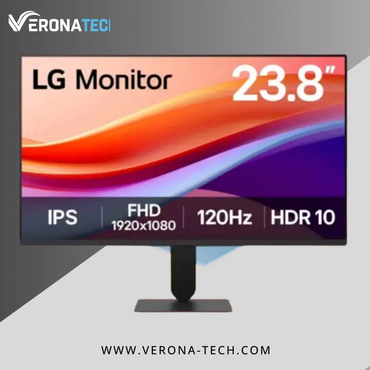LG 24U411A-B شاشة 23.8 بوصة IPS Full HD 120Hz