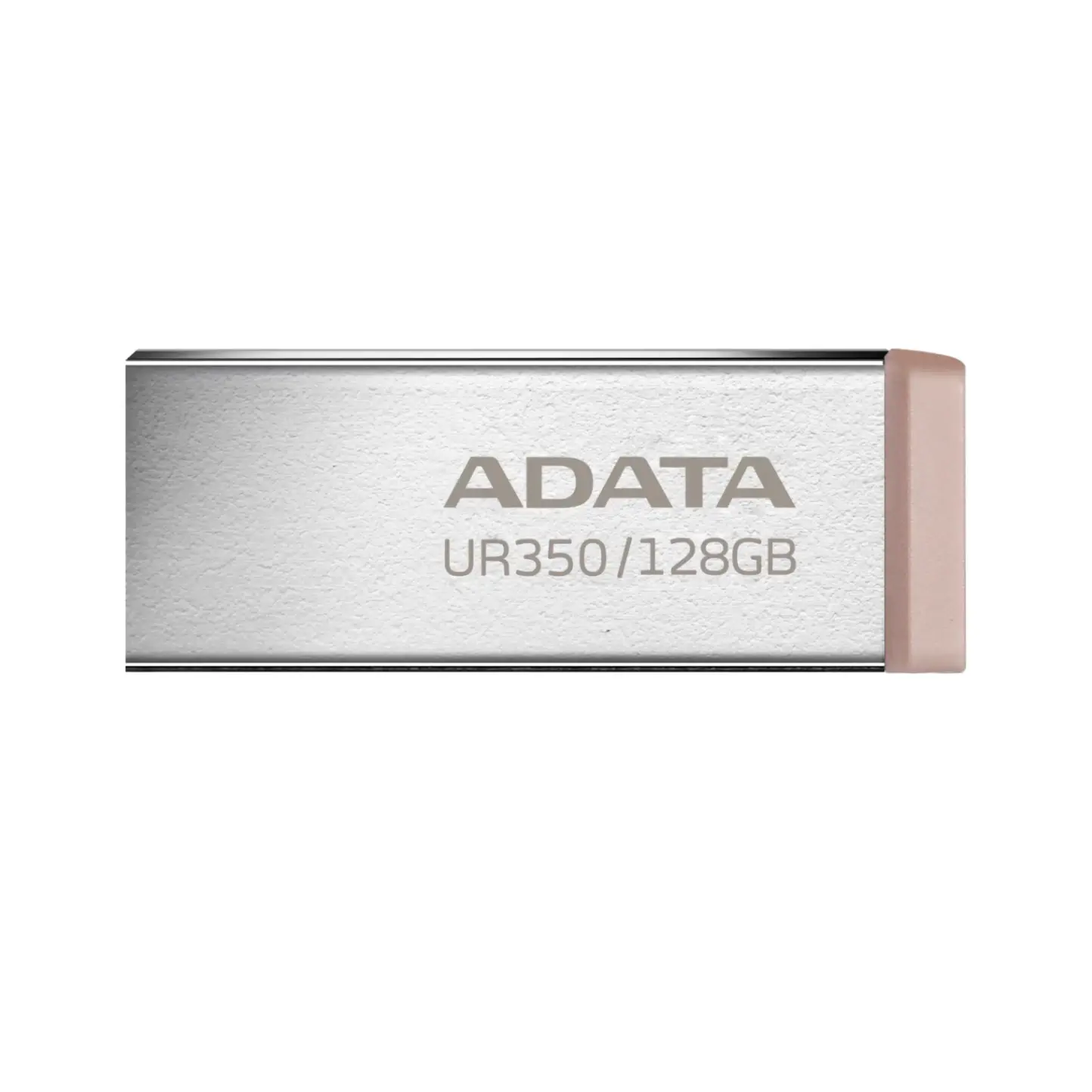 ADATA UR350 128GB USB 3.2 Gen 1 Metal Flash Drive — بيج