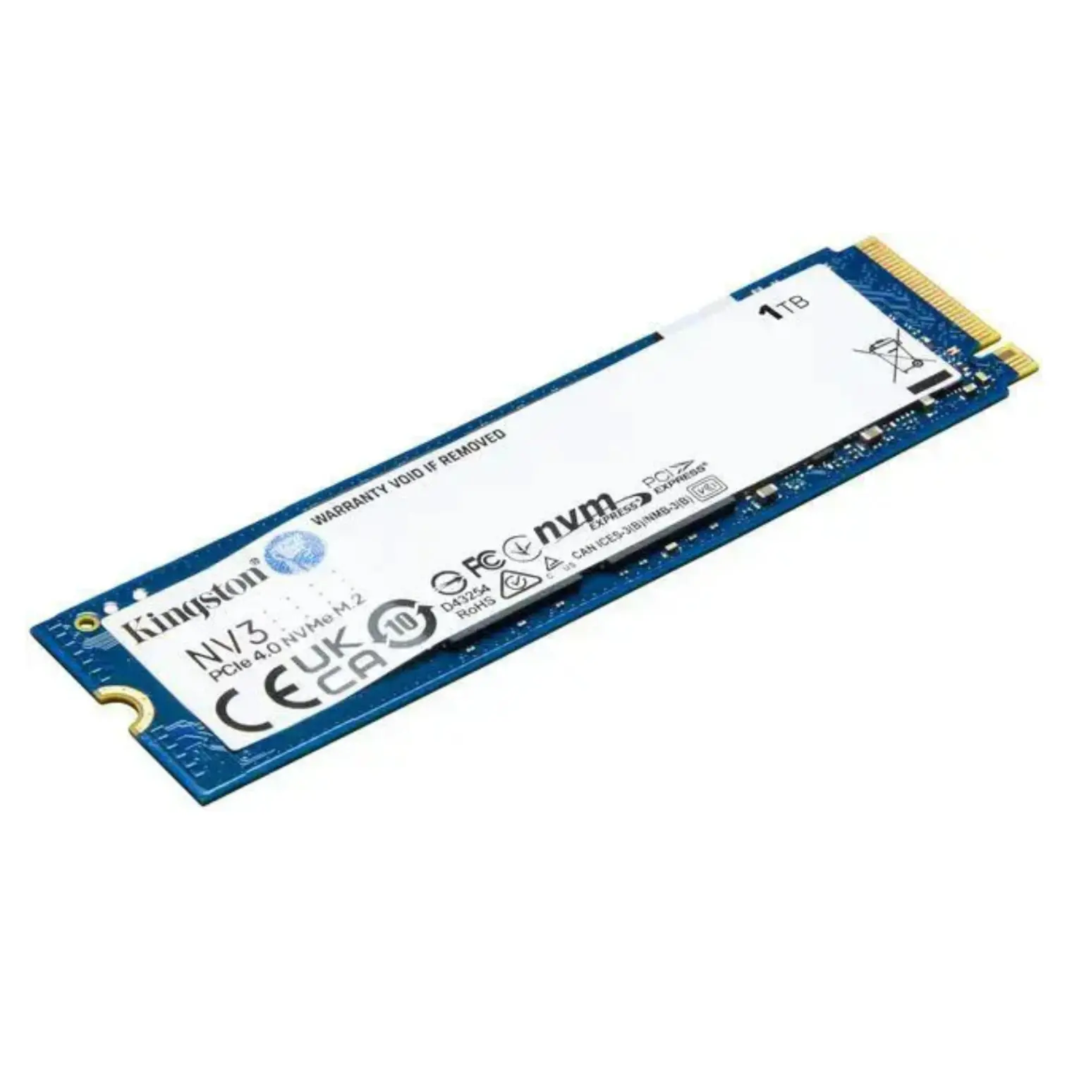Kingston NV3 1TB M.2 2280 PCIe 4.0 NVMe SSD
