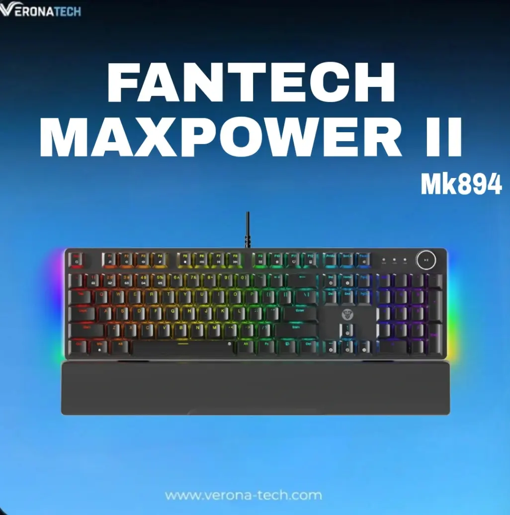 Fantech MK894 RGB Knob Wired Gaming Keyboard