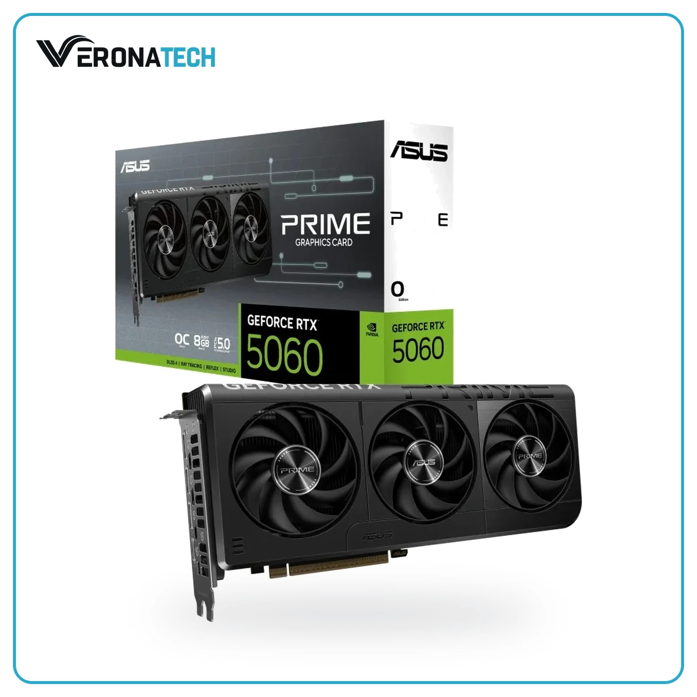 ASUS Prime GeForce RTX 5060 Ti 8GB GDDR7 OC Edition (PRIME-RTX5060TI-O8G)