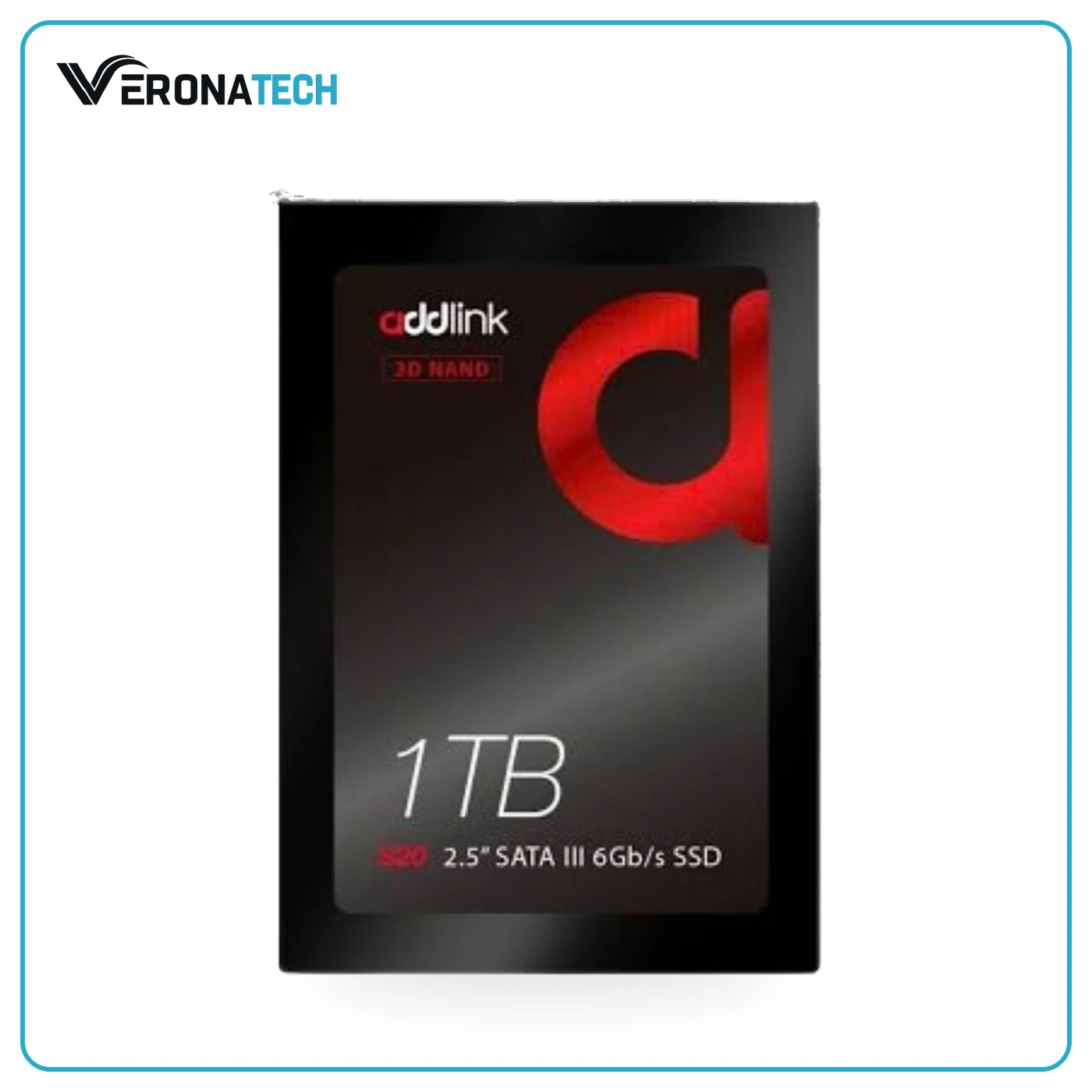 Addlink S20 1TB 2.5" SATA III SSD — 550/500MB/s