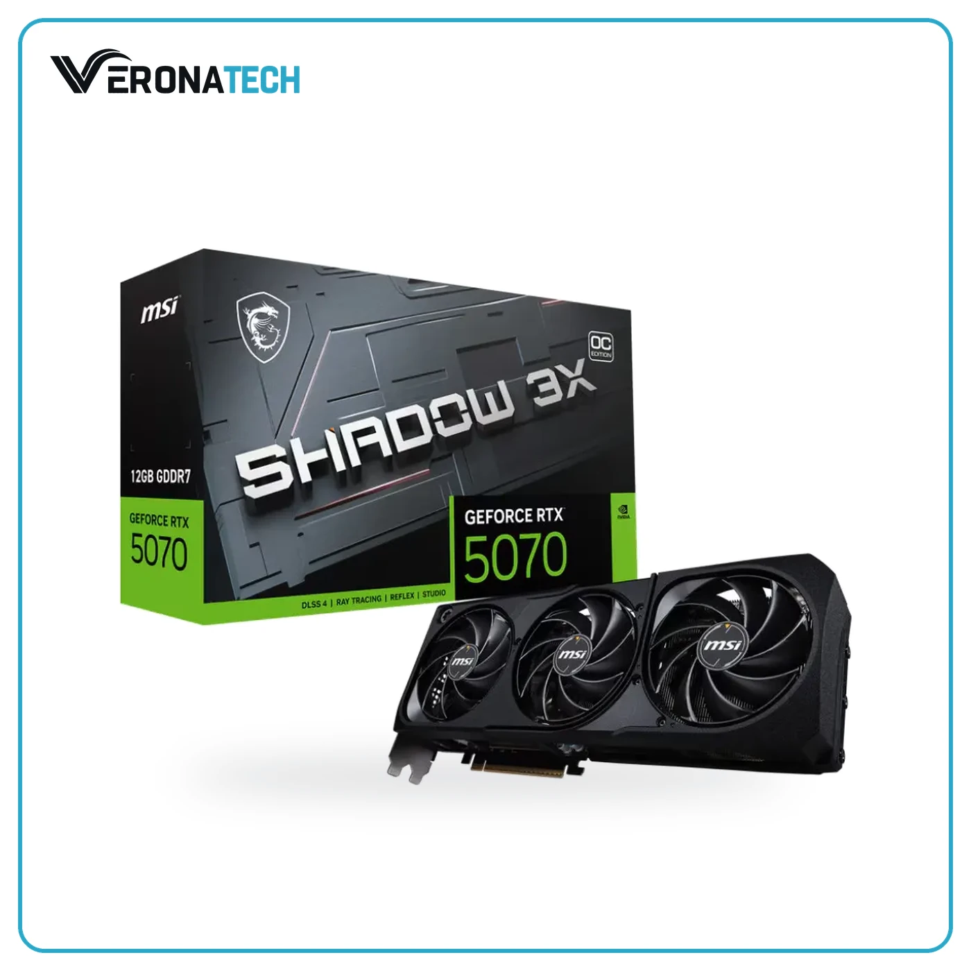 MSI GeForce RTX 5070 12G SHADOW 3X OC
