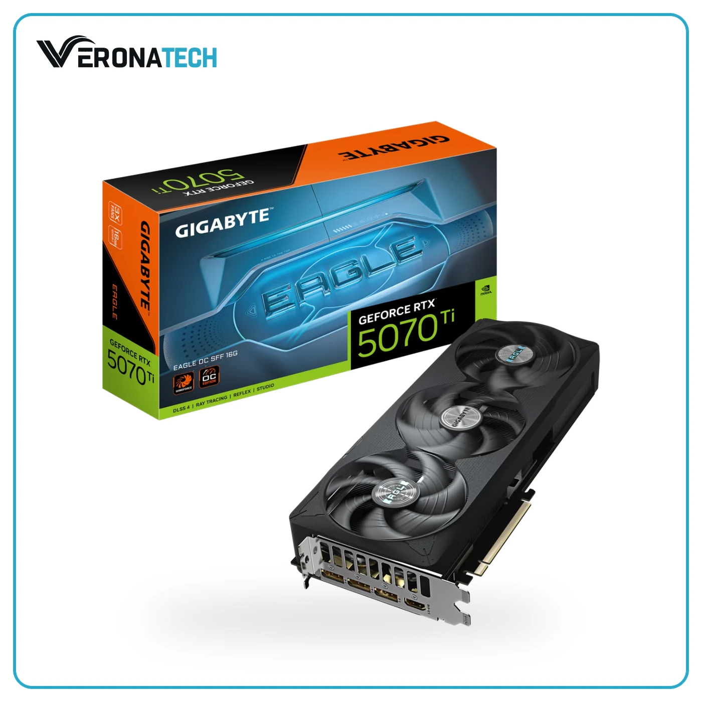 Gigabyte GeForce RTX 5070 Ti EAGLE OC SFF 16G (GV-N507TEAGLE OC-16GD)