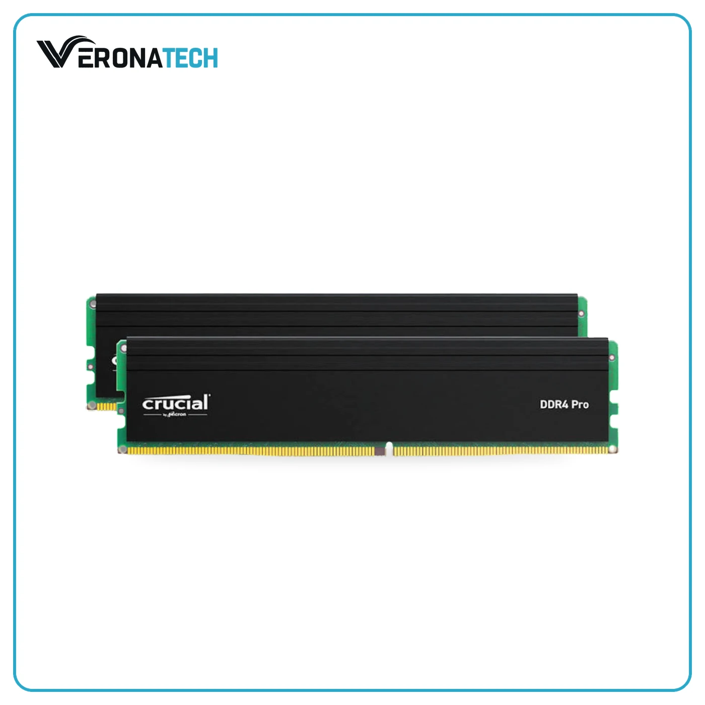 Crucial Pro 64GB (2×32GB) DDR4 3200MHz Desktop RAM Kit — أسود