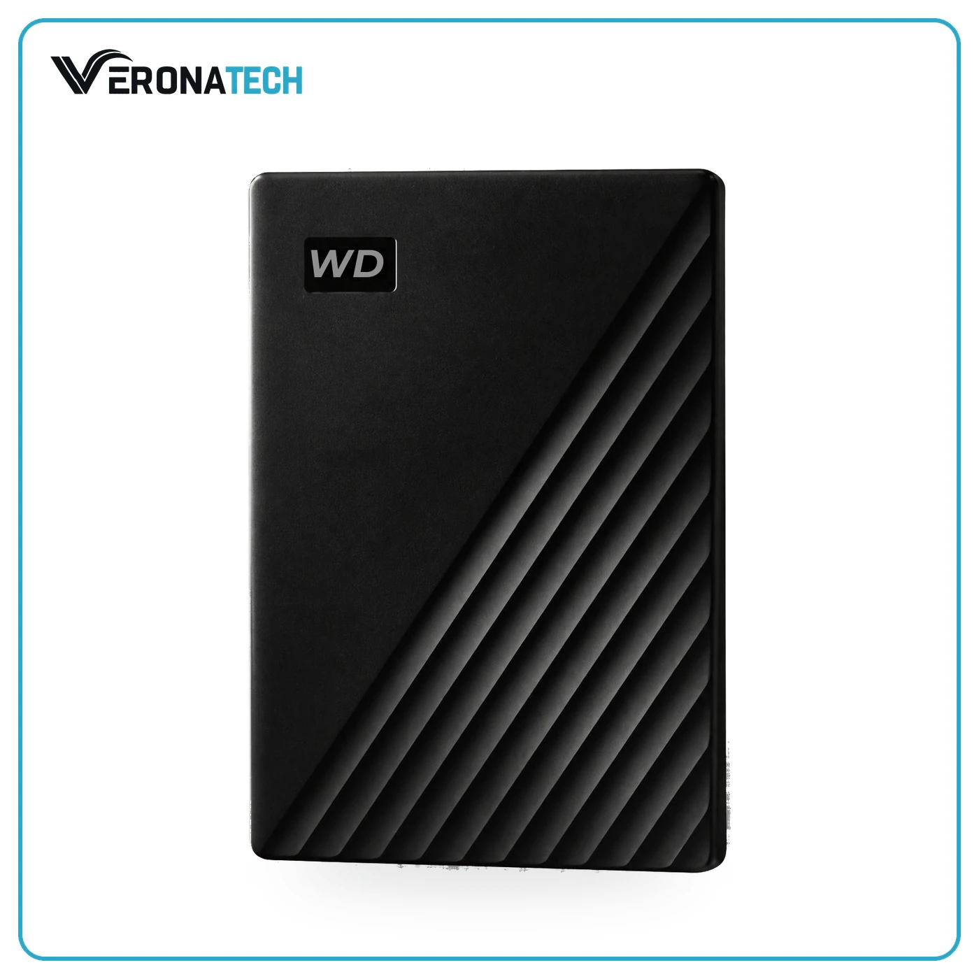 WD My Passport 1TB Portable External HDD — USB 3.0 — أسود