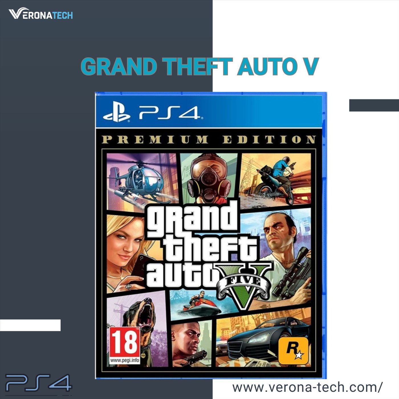 Grand Theft Auto V (Premium Edition) (PS4)