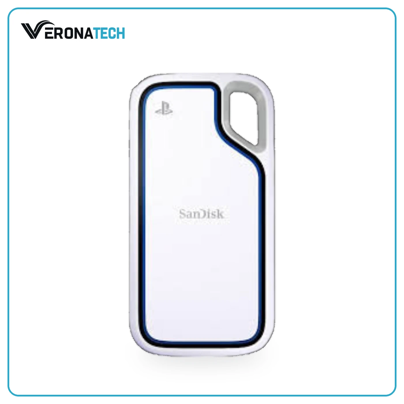 SanDisk Extreme Portable SSD for PlayStation 2TB — 1000MB/s — أبيض