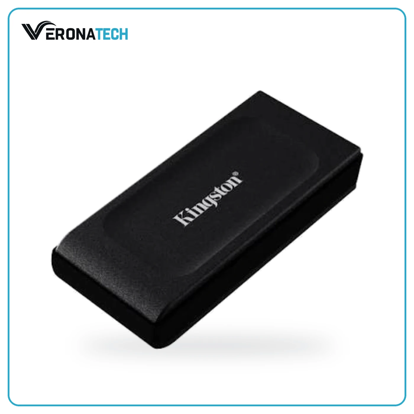 Kingston XS1000 1TB External SSD — USB-C 3.2 Gen 2 — أسود