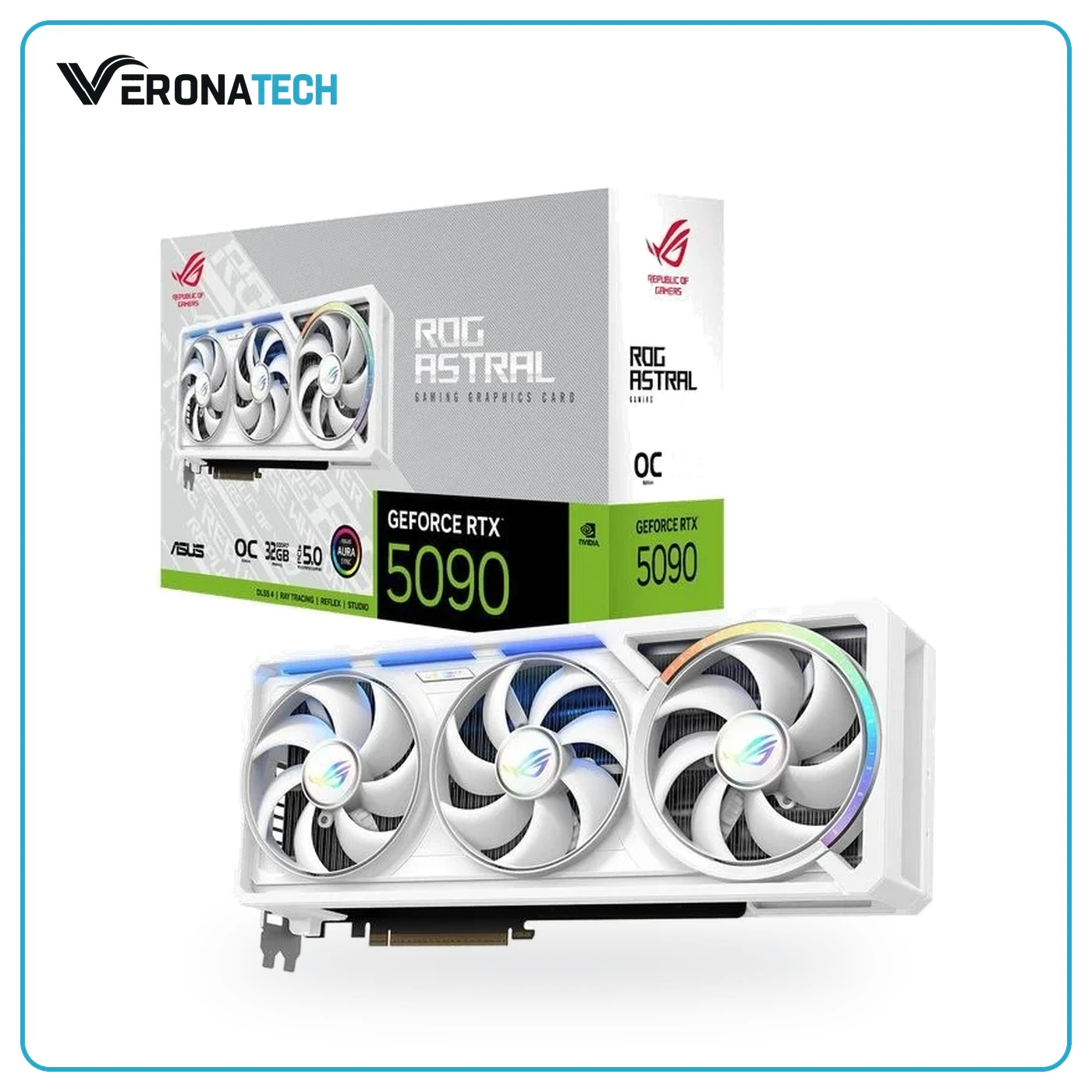 ASUS ROG Astral GeForce RTX 5090 32GB GDDR7 OC Edition Gaming Graphics Card