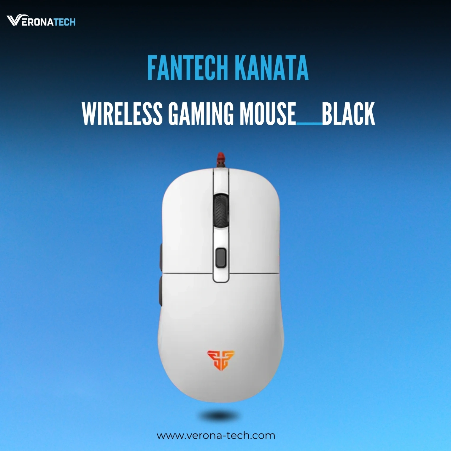Fantech Kanata S VX9S Wired RGB Gaming Mouse - White