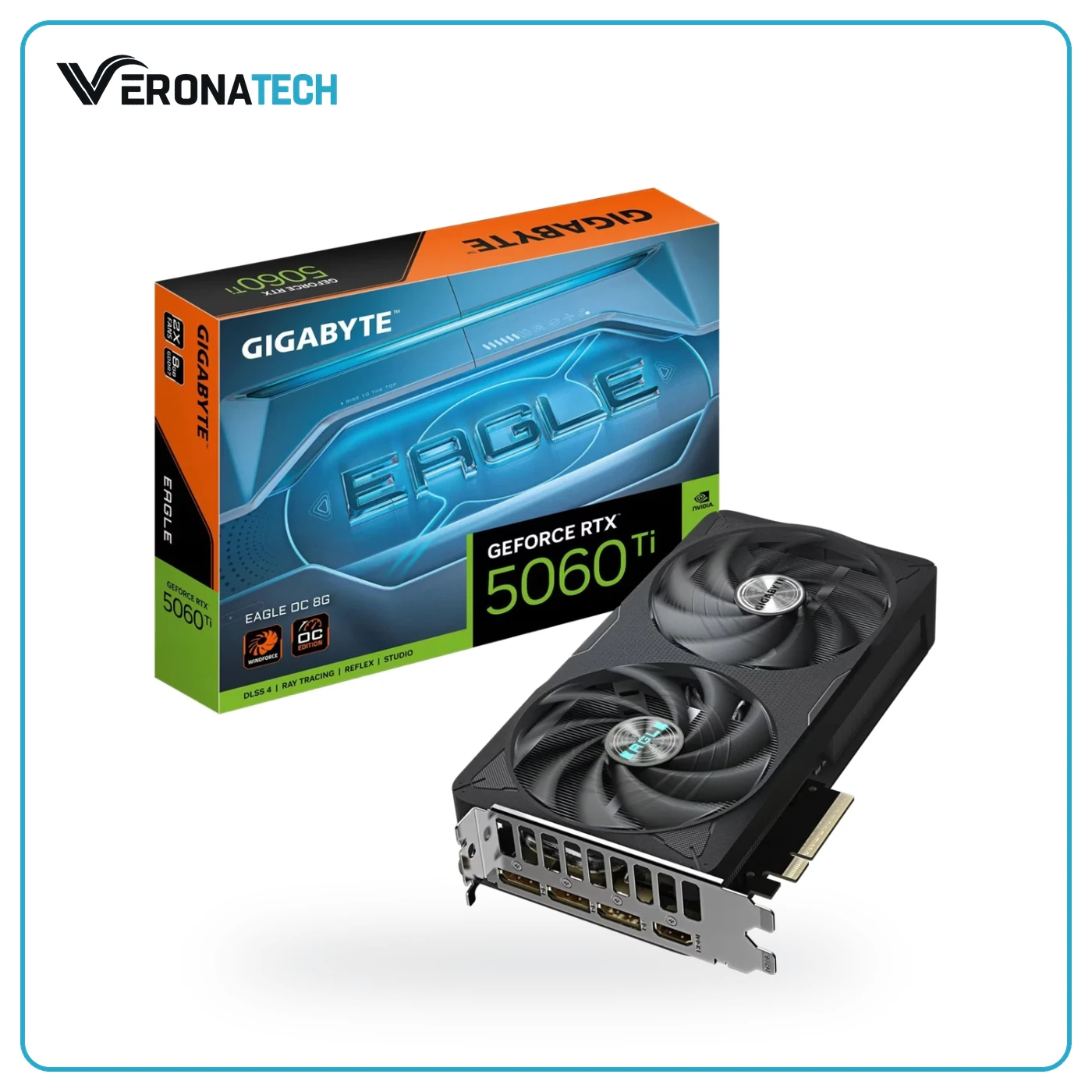 Gigabyte GeForce RTX 5060 Ti EAGLE OC 8G (GV-N506TEAGLE OC-8GD)