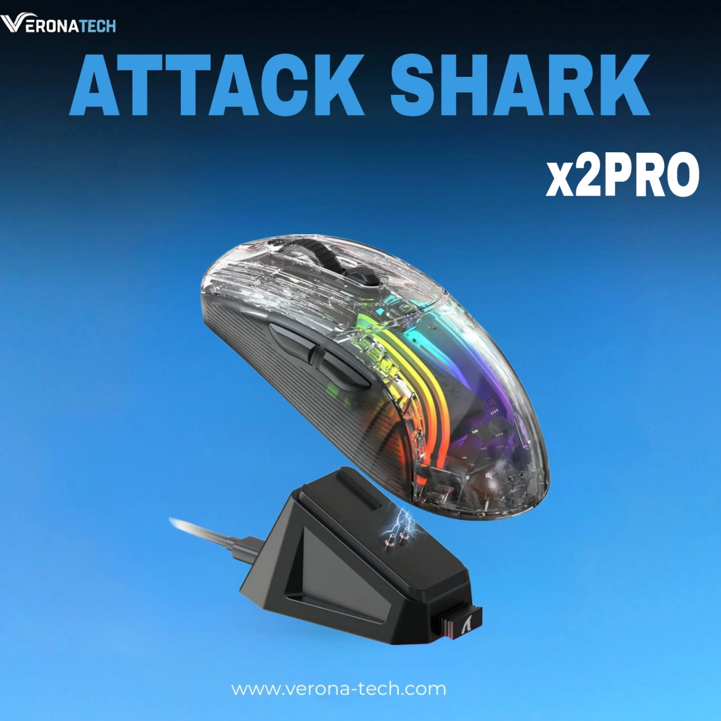 ATTACK SHARK MOUSE X2 PRO