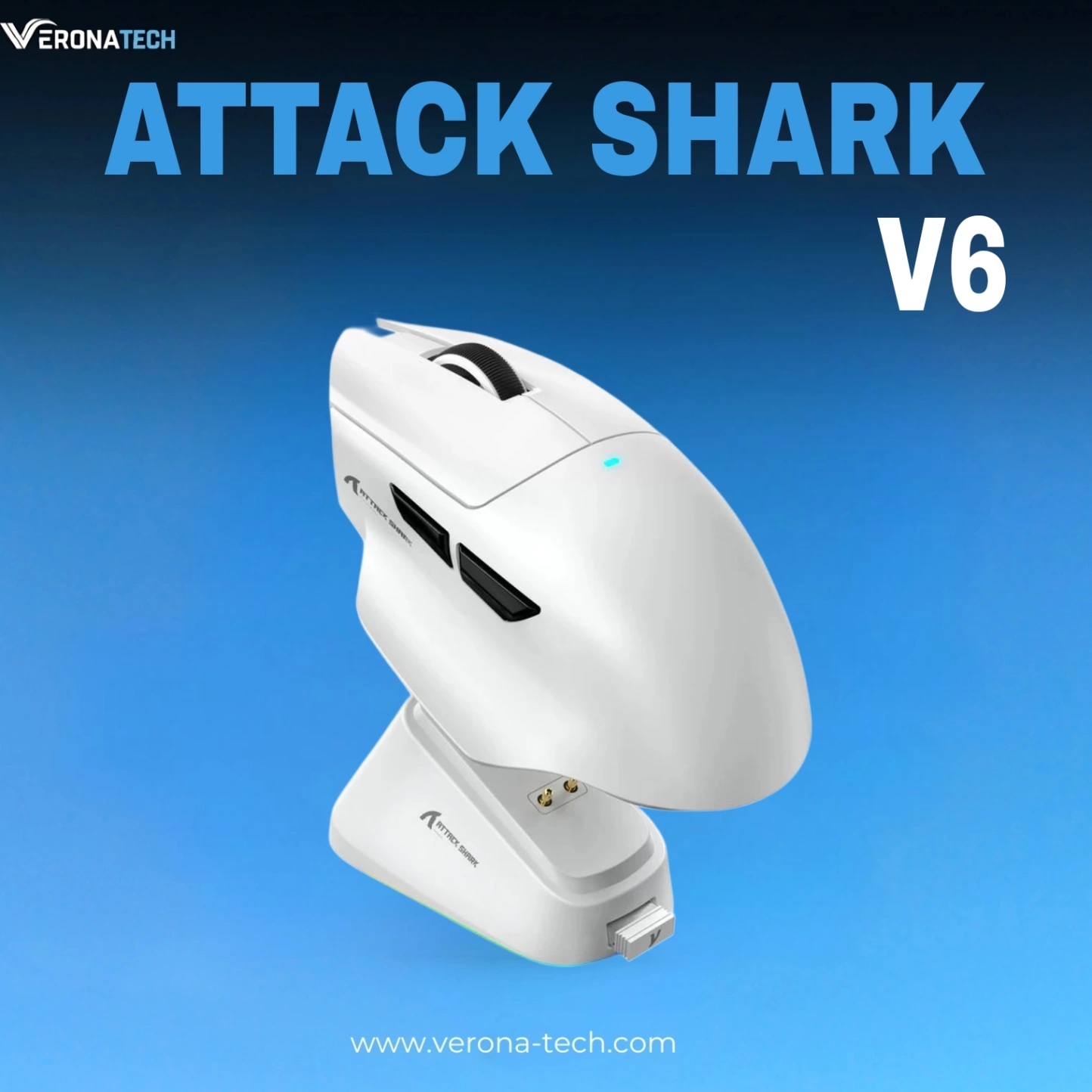 ATTACK SHARK MOUSE V6 ULTRA