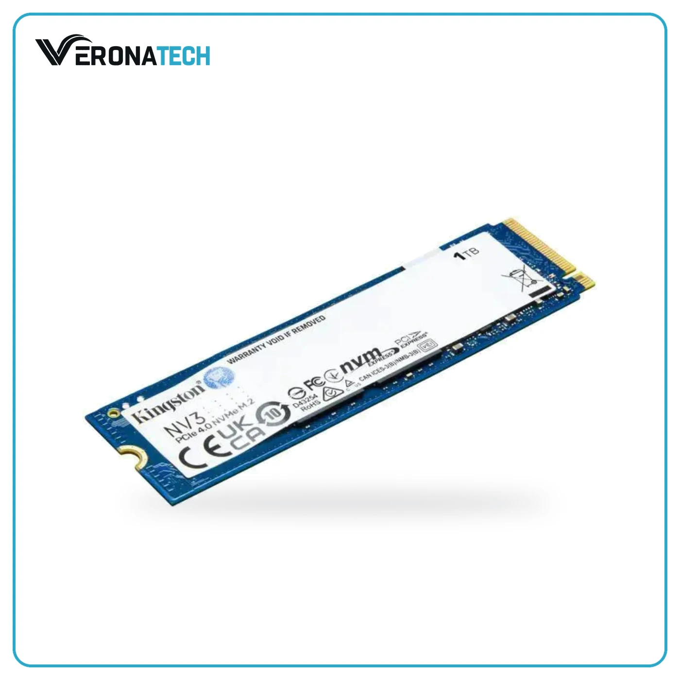 Kingston NV3 1TB M.2 2280 PCIe 4.0 NVMe SSD